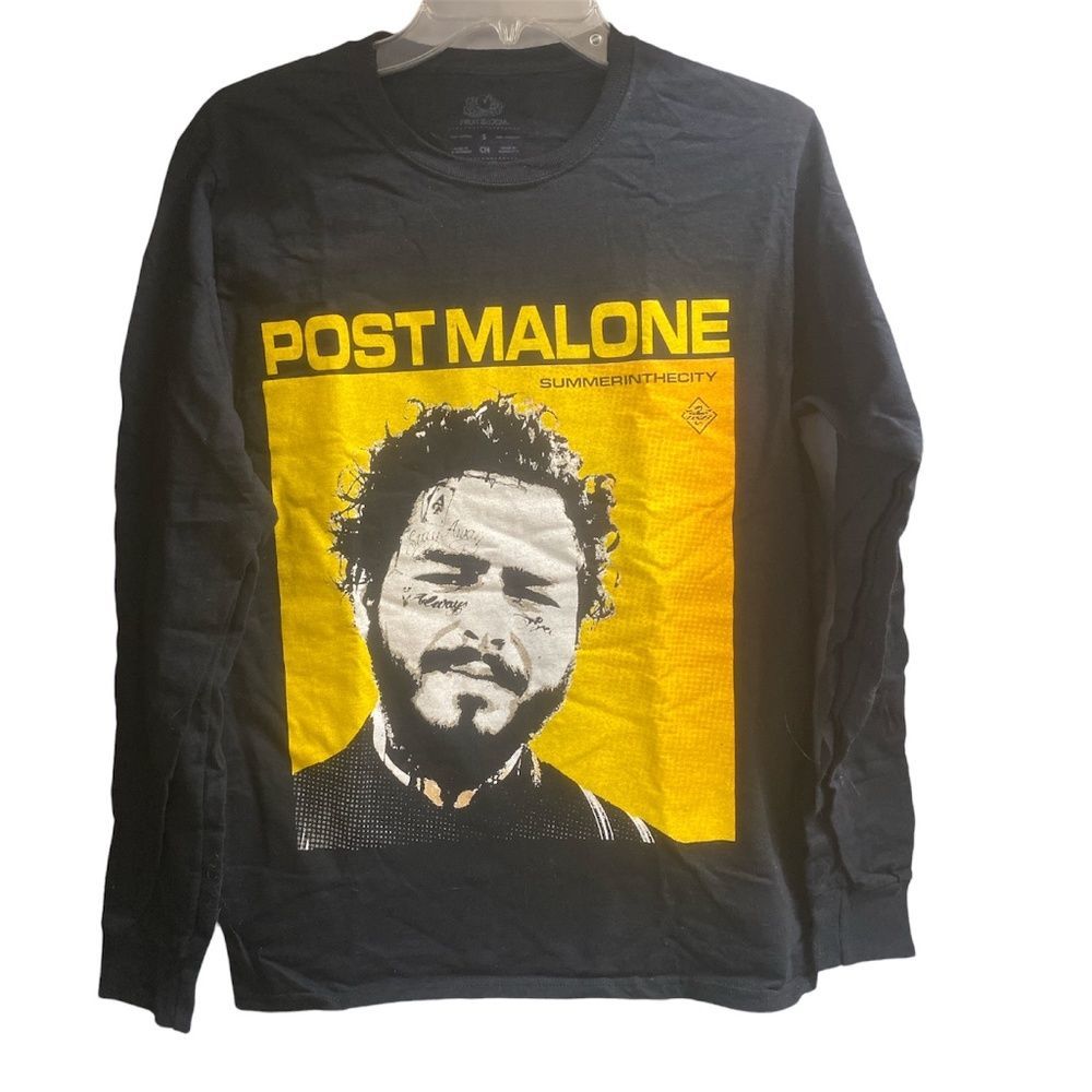 Post Malone Tour 2019 Band Concert Graphic Long Sleeve T-Shirt